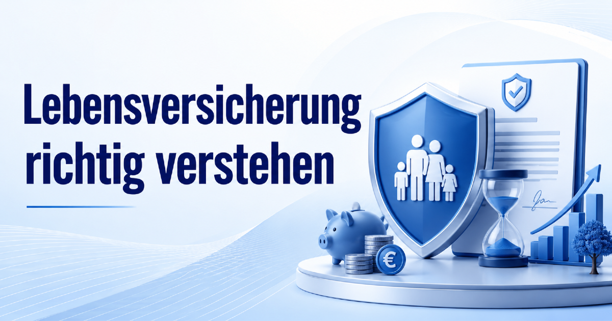 Blog-Cover zu Vorteilen und Nachteilen der Lebensversicherung in Deutschland