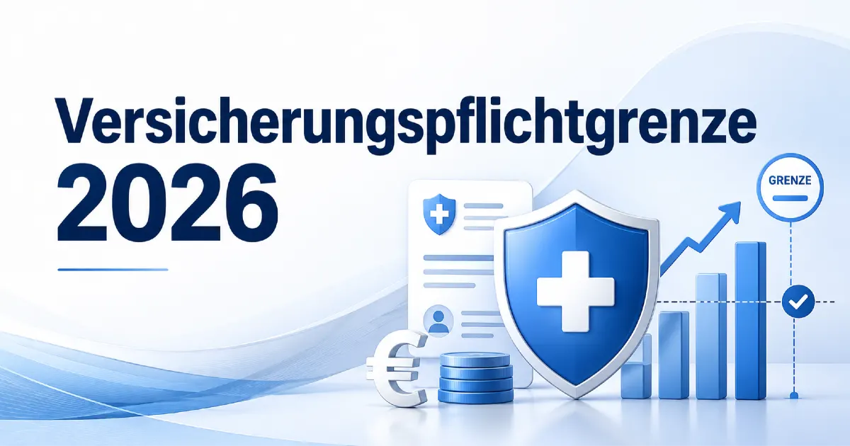 Blog-Cover zur Versicherungspflichtgrenze 2026 in Deutschland