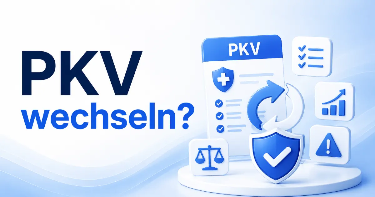 Blog-Cover zum Wechsel in die private Krankenversicherung in Deutschland