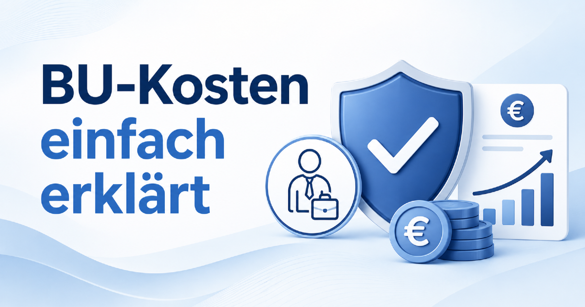 Blog-Cover zu Kosten der Berufsunfähigkeitsversicherung in Deutschland